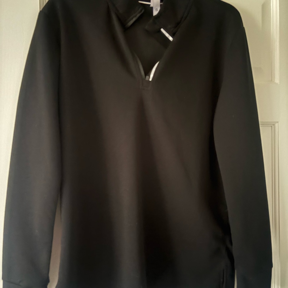 Express Men's Black Zip-Up Sweater